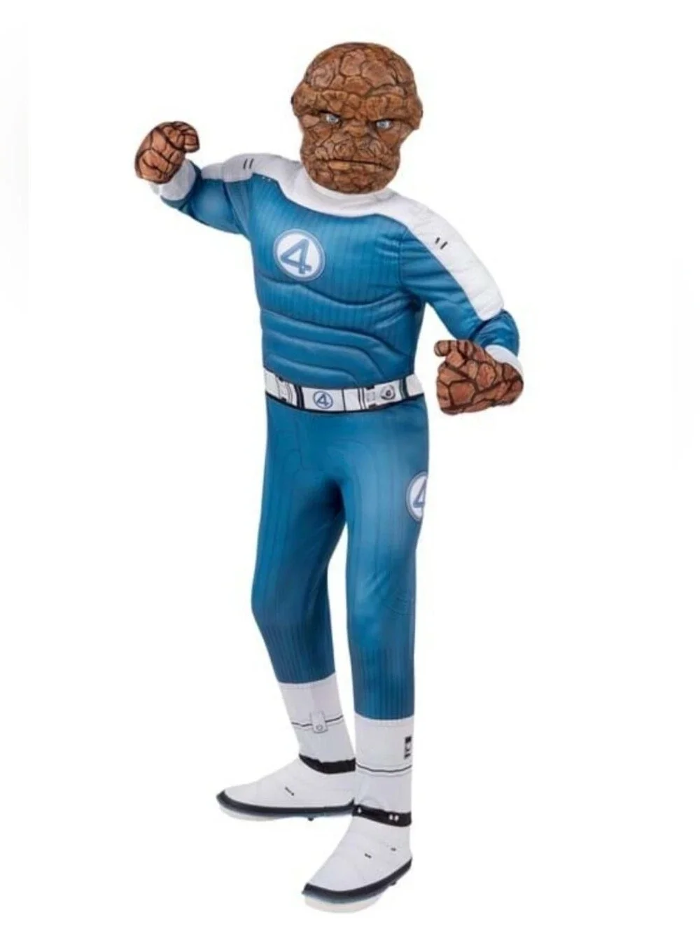 Mavel Studio Boy's Deluxe The Fantastic 4 The Thing Costume New Sz: 6/7 (Small)